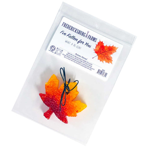 Autumn Harvest Leaf Air Freshener - Fredericksburg Farms