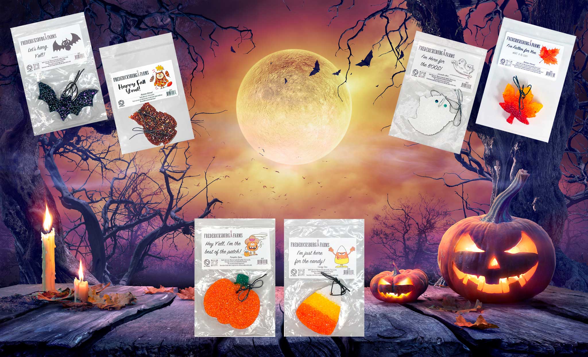 Harvest and Halloween "Scentsation" Bundle - Fredericksburg Farms