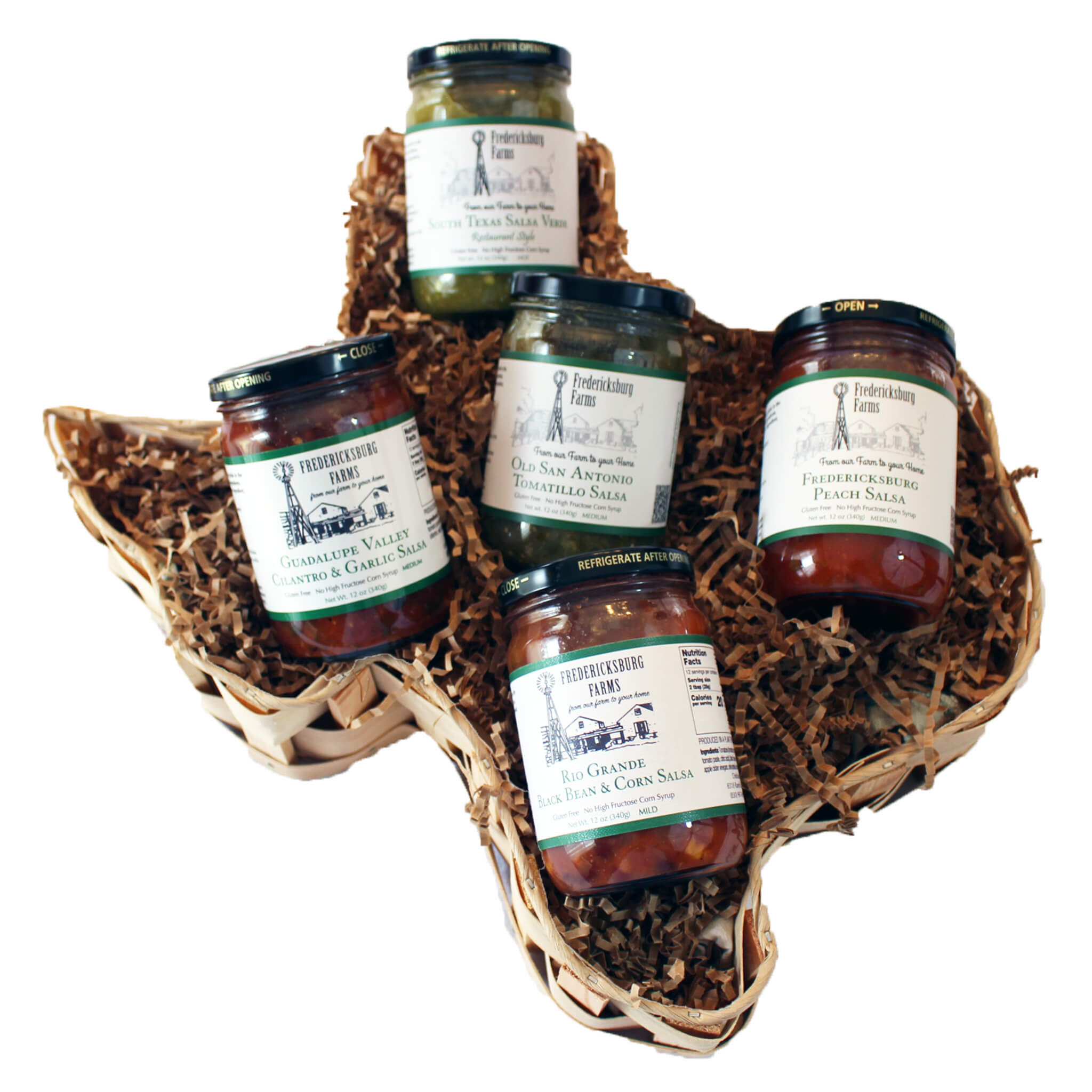 Tour of Texas Gift Basket - Fredericksburg Farms